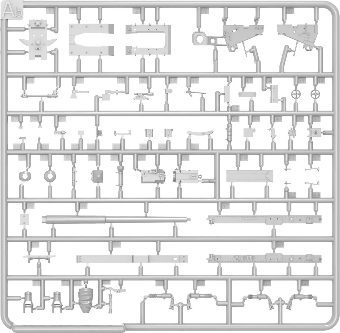 Miniart 1/35 German 7.5cm Anti-Tank Gun PaK 40 Early # 35394 18 Miniart 1/35 German 7.5cm Anti-Tank Gun PaK 40 Early # 35394 - Image 16