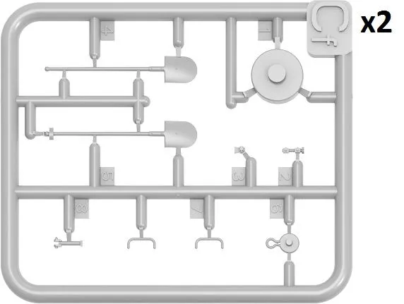 Miniart 1/35 German 7.5cm Anti-Tank Gun PaK 40 Early # 35394 20 Miniart 1/35 German 7.5cm Anti-Tank Gun PaK 40 Early # 35394 - Image 18