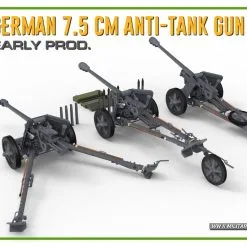 Miniart 1/35 German 7.5cm Anti-Tank Gun PaK 40 Early # 35394 29 Miniart 1/35 German 7.5cm Anti-Tank Gun PaK 40 Early # 35394 -Aircraft Kits Sales min35394 4
