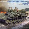 Miniart 1/35 German Tractor T-60(r) W/ PaK40 Gun & Crew # 35395 -Aircraft Kits Sales min35395