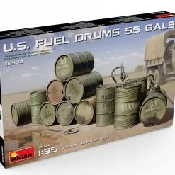 Miniart 1/35 US Fuel Drums (55 Gals) # 35592 15 Miniart 1/35 US Fuel Drums (55 Gals) # 35592 -Aircraft Kits Sales min35592 4