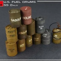 Miniart 1/35 US Fuel Drums (55 Gals) # 35592 19 Miniart 1/35 US Fuel Drums (55 Gals) # 35592 -Aircraft Kits Sales min35592 8