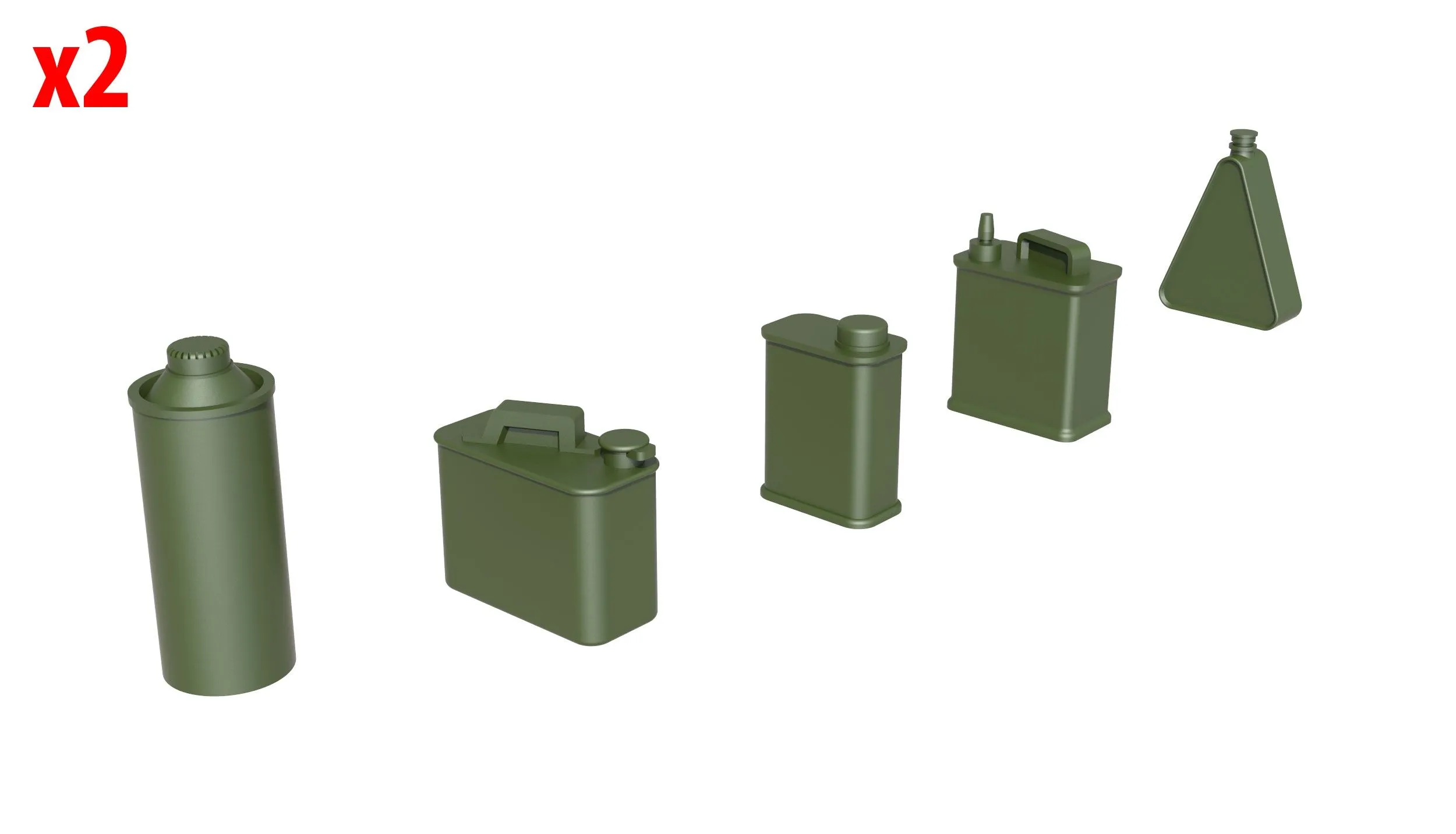 Miniart 1/35 Oil & Petrol Cans 1930-40s # 35595 14 Miniart 1/35 Oil & Petrol Cans 1930-40s # 35595 - Image 12