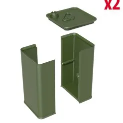 Miniart 1/35 Oil & Petrol Cans 1930-40s # 35595 37 Miniart 1/35 Oil & Petrol Cans 1930-40s # 35595 -Aircraft Kits Sales min35595pic4