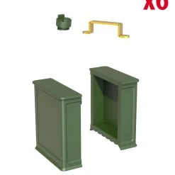 Miniart 1/35 Oil & Petrol Cans 1930-40s # 35595 35 Miniart 1/35 Oil & Petrol Cans 1930-40s # 35595 -Aircraft Kits Sales min35595pic6