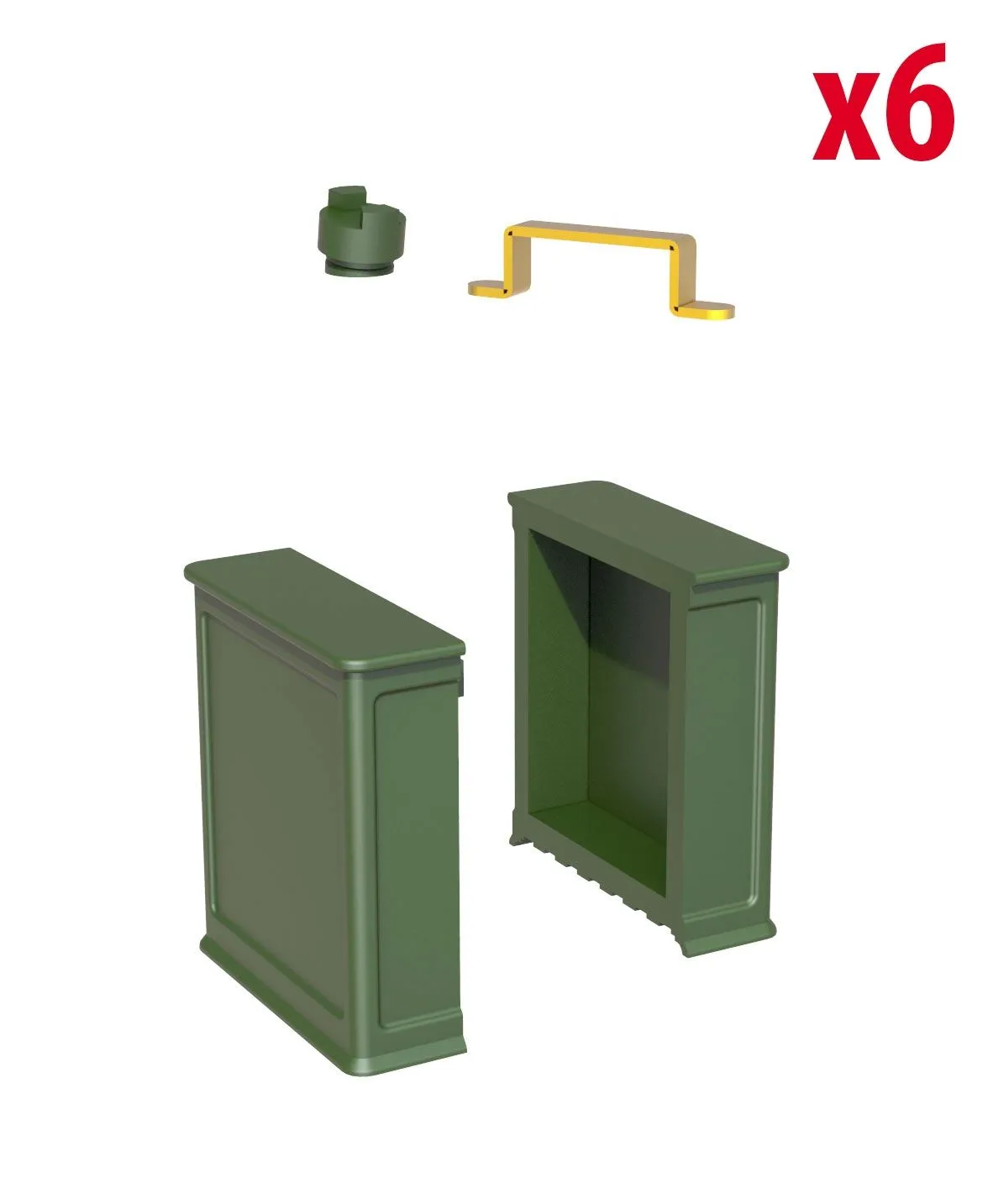 Miniart 1/35 Oil & Petrol Cans 1930-40s # 35595 16 Miniart 1/35 Oil & Petrol Cans 1930-40s # 35595 - Image 14