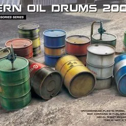 Miniart 1/35 Modern Oil Drums (200l) # 35615