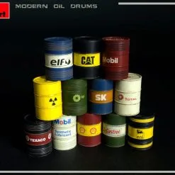 Miniart 1/35 Modern Oil Drums (200l) # 35615 -Aircraft Kits Sales min35615 4