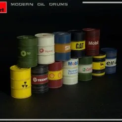 Miniart 1/35 Modern Oil Drums (200l) # 35615 -Aircraft Kits Sales min35615 6