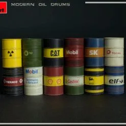 Miniart 1/35 Modern Oil Drums (200l) # 35615 -Aircraft Kits Sales min35615 8