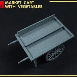 Miniart 1/35 Market Cart With Vegetables # 35623 -Aircraft Kits Sales min35623 10