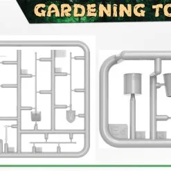 Miniart 1/35 Gardening Tools # 35641 -Aircraft Kits Sales min35641 2
