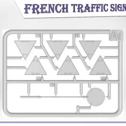 Miniart 1/35 Traffic Signs France 1930-40's # 35645 -Aircraft Kits Sales min35645 4
