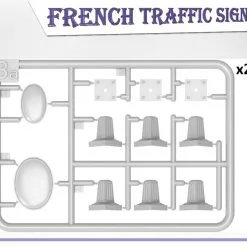Miniart 1/35 Traffic Signs France 1930-40's # 35645 -Aircraft Kits Sales min35645 5