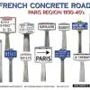 Miniart 1/35 Concrete Signs France 1930-40's Paris # 35659 1 Miniart 1/35 Concrete Signs France 1930-40's Paris # 35659 -Aircraft Kits Sales min35659
