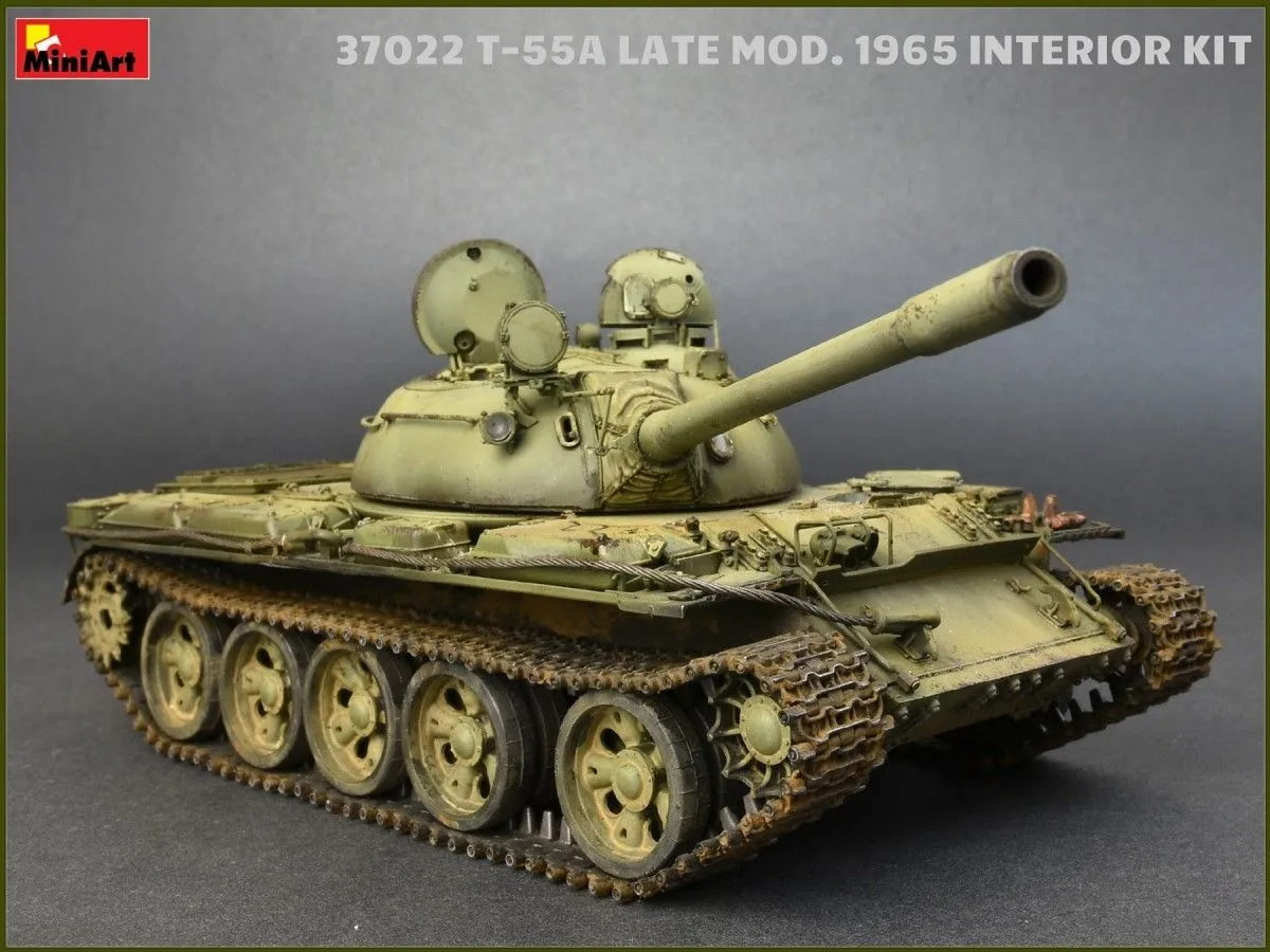 Miniart 1/35 T-55A Late Mod. 1965 Interior Kit # 37022 12 Miniart 1/35 T-55A Late Mod. 1965 Interior Kit # 37022 - Image 10