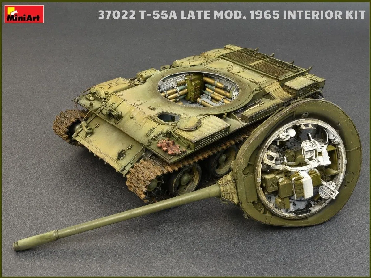 Miniart 1/35 T-55A Late Mod. 1965 Interior Kit # 37022 13 Miniart 1/35 T-55A Late Mod. 1965 Interior Kit # 37022 - Image 11