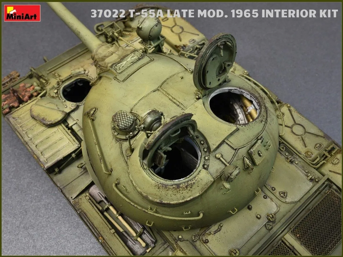 Miniart 1/35 T-55A Late Mod. 1965 Interior Kit # 37022 17 Miniart 1/35 T-55A Late Mod. 1965 Interior Kit # 37022 - Image 15