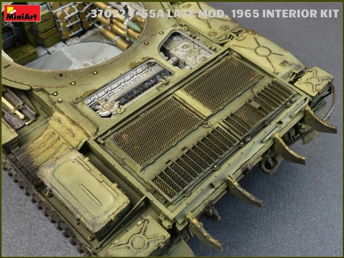 Miniart 1/35 T-55A Late Mod. 1965 Interior Kit # 37022 15 Miniart 1/35 T-55A Late Mod. 1965 Interior Kit # 37022 - Image 13