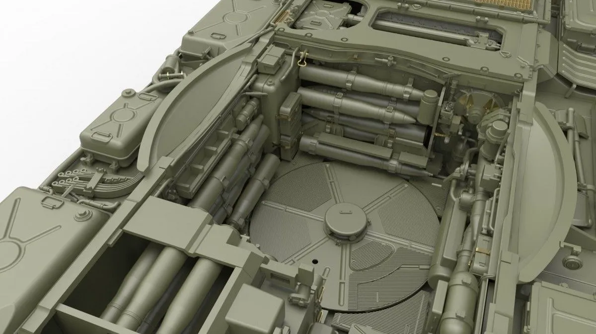 Miniart 1/35 T-55A Late Mod. 1965 Interior Kit # 37022 8 Miniart 1/35 T-55A Late Mod. 1965 Interior Kit # 37022 - Image 6