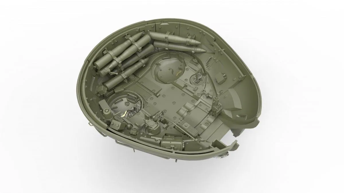 Miniart 1/35 T-55A Late Mod. 1965 Interior Kit # 37022 9 Miniart 1/35 T-55A Late Mod. 1965 Interior Kit # 37022 - Image 7