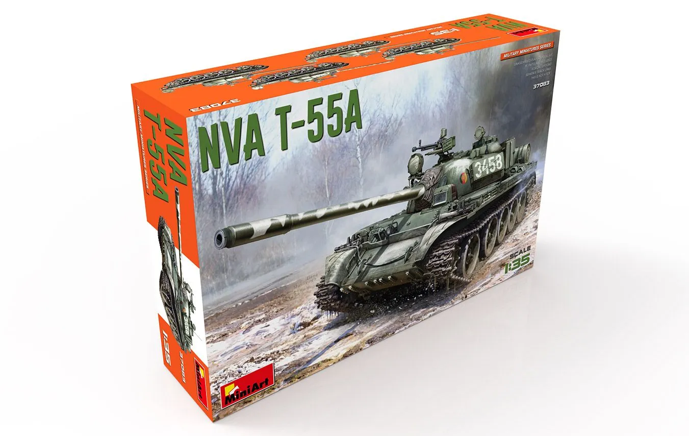 Miniart 1/35 NVA T-55A # 37083 13 Miniart 1/35 NVA T-55A # 37083 - Image 11