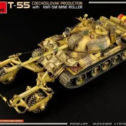 Miniart 1/35 T55 Czechoslovak W/KMT-5M # 37092 -Aircraft Kits Sales min37092 60