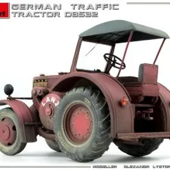 Miniart 1/35 German Traffic Tractor D8532 # 38041 -Aircraft Kits Sales min38041 10