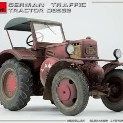 Miniart 1/35 German Traffic Tractor D8532 # 38041 -Aircraft Kits Sales min38041 11
