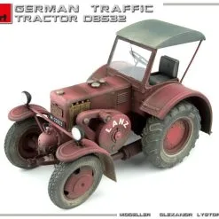 Miniart 1/35 German Traffic Tractor D8532 # 38041 -Aircraft Kits Sales min38041 12
