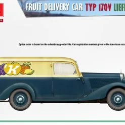 Miniart 1/35 Fruit Delivery Van TYP 170V Lieferwagen # 38044 -Aircraft Kits Sales min38044 4