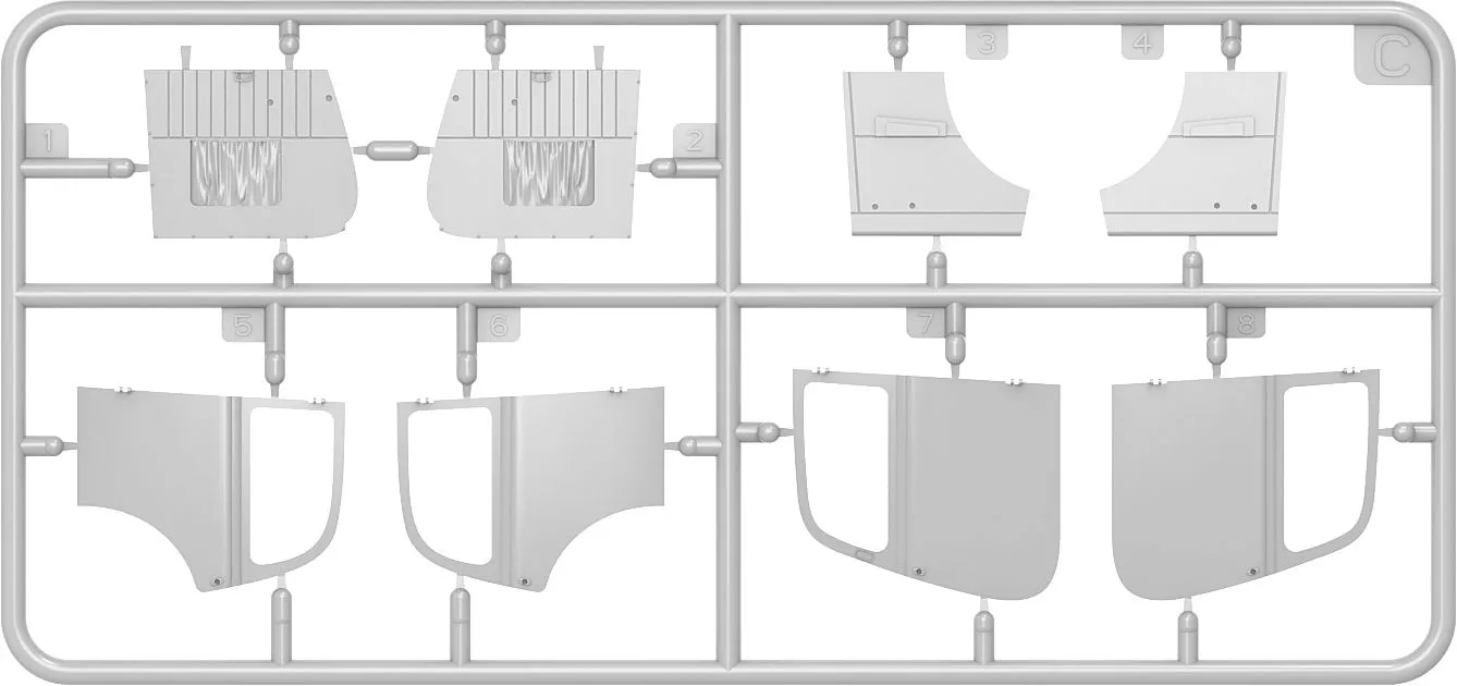 Miniart 1/35 Cheese Car Leifer Pritschenwagen Typ170V # 38046 19 Miniart 1/35 Cheese Car Leifer Pritschenwagen Typ170V # 38046 - Image 17