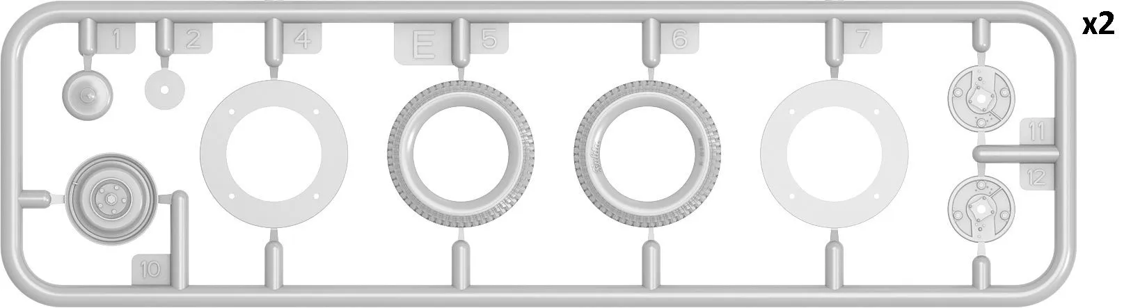 Miniart 1/35 Cheese Car Leifer Pritschenwagen Typ170V # 38046 22 Miniart 1/35 Cheese Car Leifer Pritschenwagen Typ170V # 38046 - Image 20