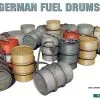 Miniart 1/48 German Fuel Drums 200L # 49002 -Aircraft Kits Sales min49002