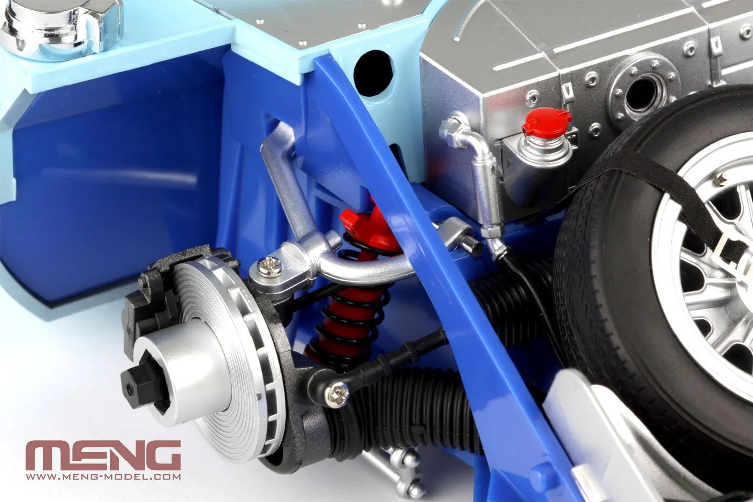 Meng-Model Meng 1/12 Ford GT40 Mk.II '66 # MNGRS-001 - LIMITED PRE-COLOURED EDITION 9 Meng-Model Meng 1/12 Ford GT40 Mk.II '66 # MNGRS-001 - LIMITED PRE-COLOURED EDITION - Image 7