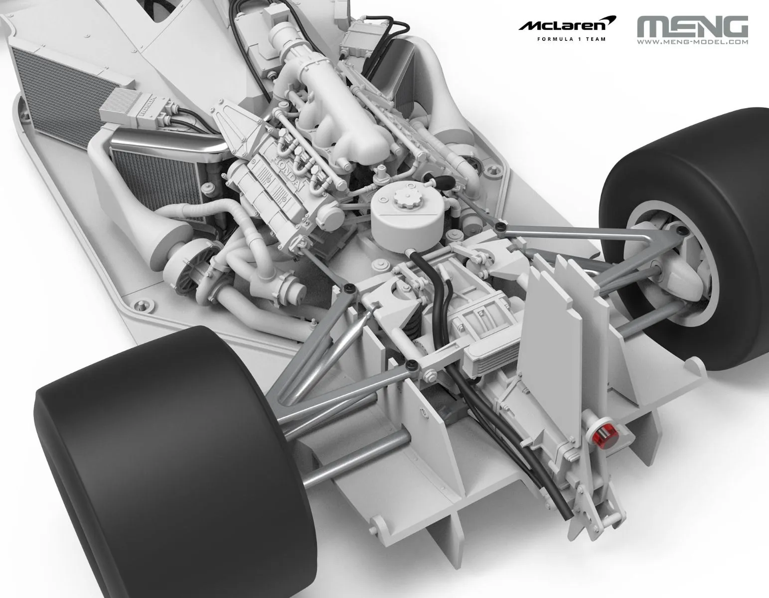 Meng-Model Meng Model 1/12 McLaren MP4/4 1988 # RS-004 12 Meng-Model Meng Model 1/12 McLaren MP4/4 1988 # RS-004 - Image 10