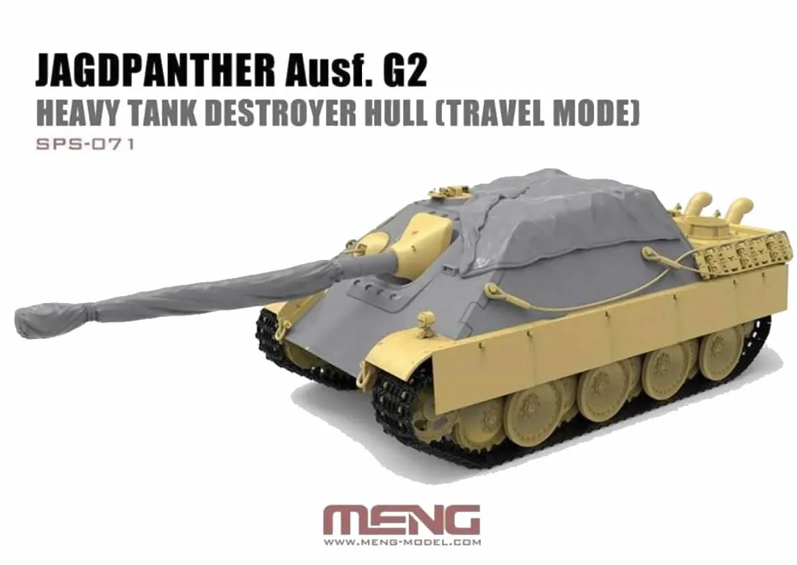Meng-Model Meng Model 1/35 Jagpanther Ausf G Hull (Travel) Resin # SPS-071 3 Meng-Model Meng Model 1/35 Jagpanther Ausf G Hull (Travel) Resin # SPS-071