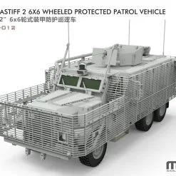 Meng-Model Meng 1/35 British Mastiff 2 6x6 Wheeled Protected Patrol Vehicle # SS-012 -Aircraft Kits Sales mngss 012pic1