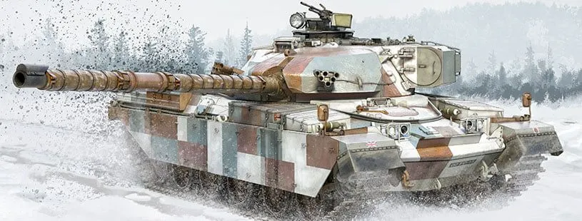 Meng-Model Meng 1/35 British Main Battle Tank Chieftain Mk10 # 051 4 Meng-Model Meng 1/35 British Main Battle Tank Chieftain Mk10 # 051 - Image 2