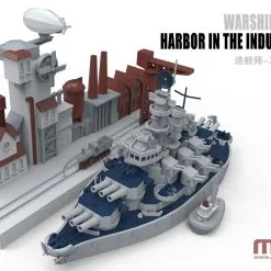 Meng-Model Meng Model Warship Builder - Harbor In The Industrial Age # 006 7 Meng-Model Meng Model Warship Builder - Harbor In The Industrial Age # 006 -Aircraft Kits Sales mngwb 006pic3