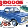 MPC 1/25 1978 Dodge D100 Pickup Truck With Mini-bike # 901 2 MPC 1/25 1978 Dodge D100 Pickup Truck With Mini-bike # 901 -Aircraft Kits Sales mpc901