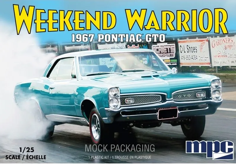 MPC 1/25 1967 Pontiac GTO # 918 4 MPC 1/25 1967 Pontiac GTO # 918 - Image 2