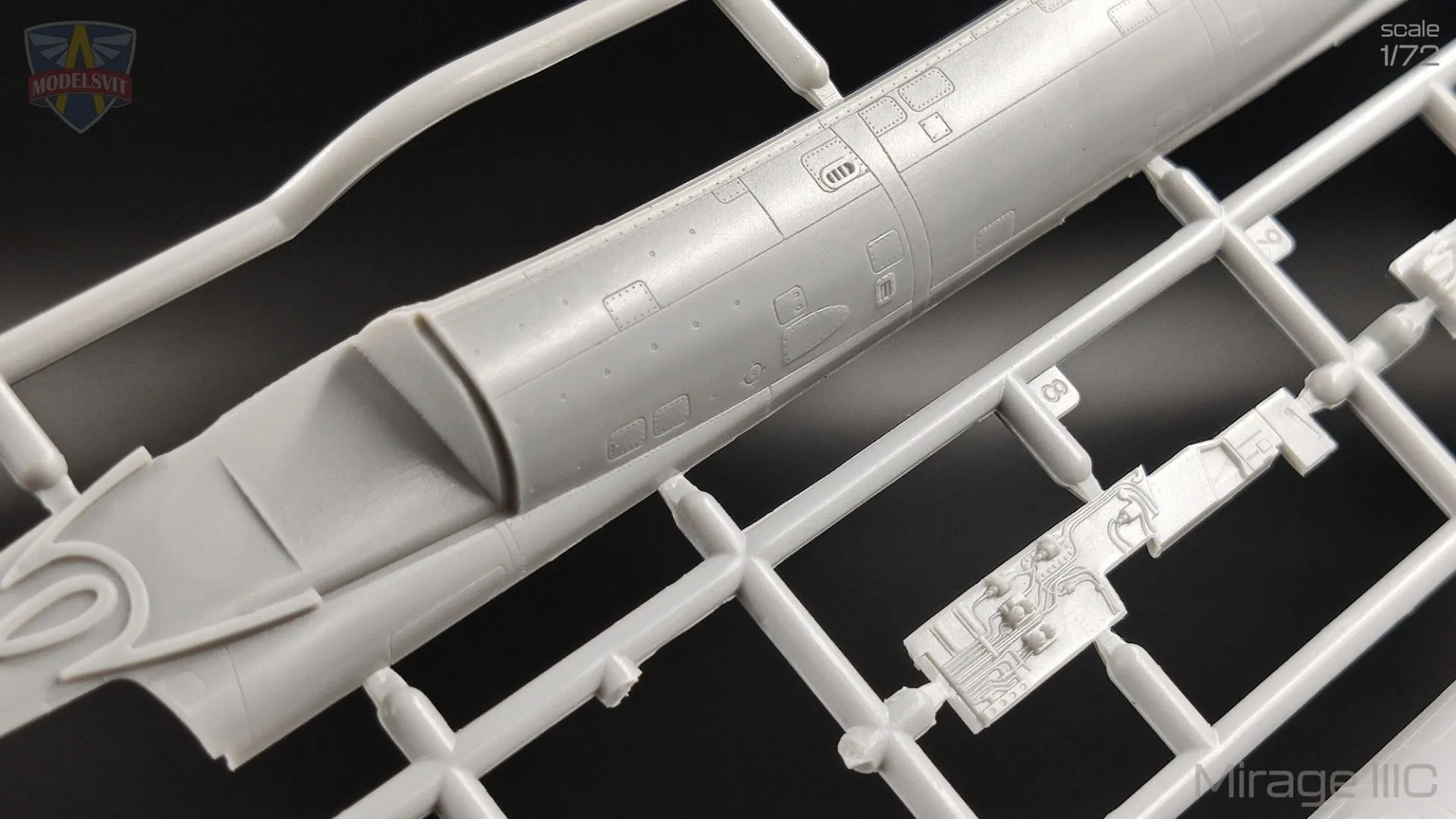 Academy Modelsvit 1/72 Dassault Mirage IIIC # 72061 4 Academy Modelsvit 1/72 Dassault Mirage IIIC # 72061 - Image 2