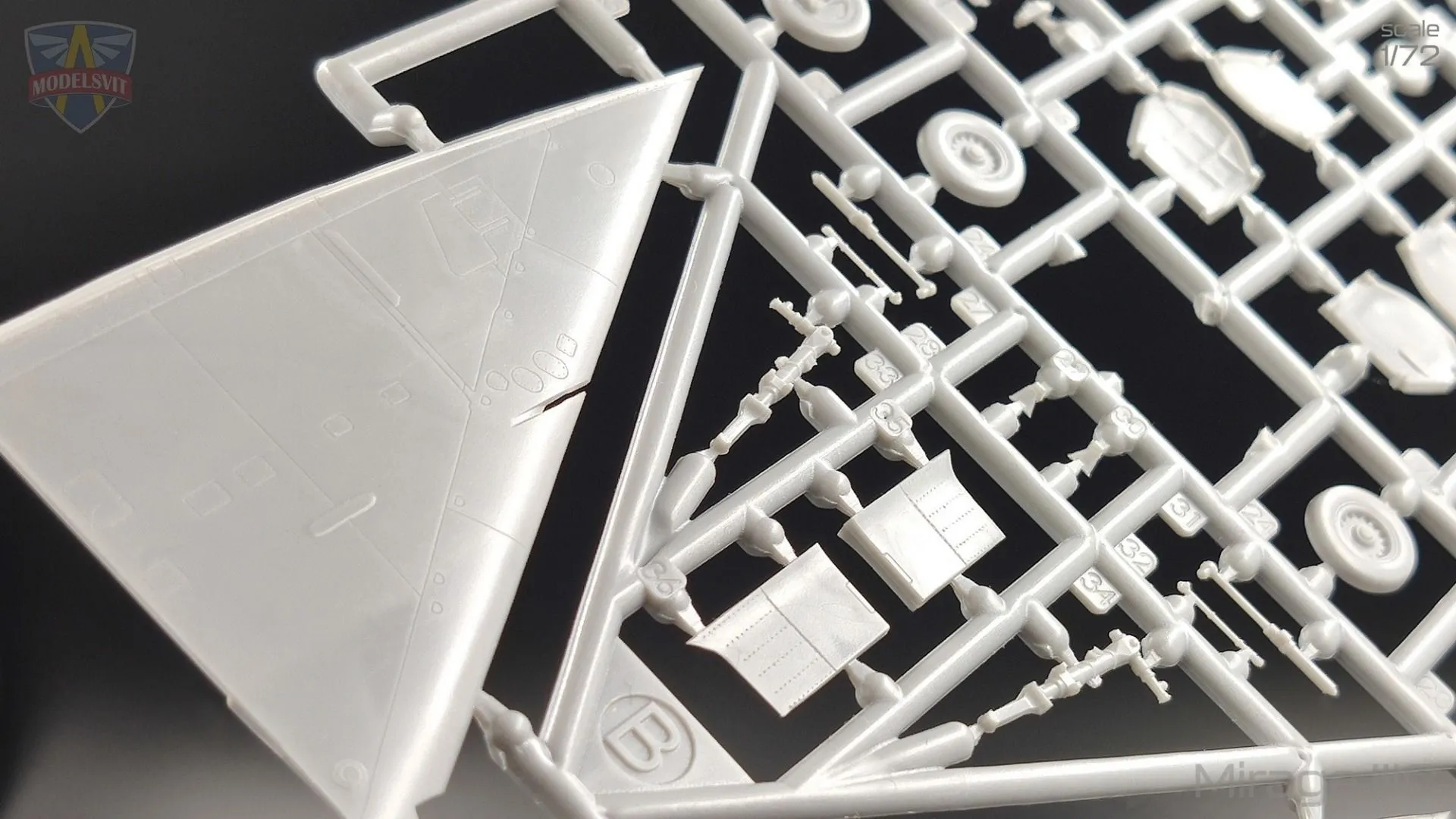 Academy Modelsvit 1/72 Dassault Mirage IIIC # 72061 5 Academy Modelsvit 1/72 Dassault Mirage IIIC # 72061 - Image 3