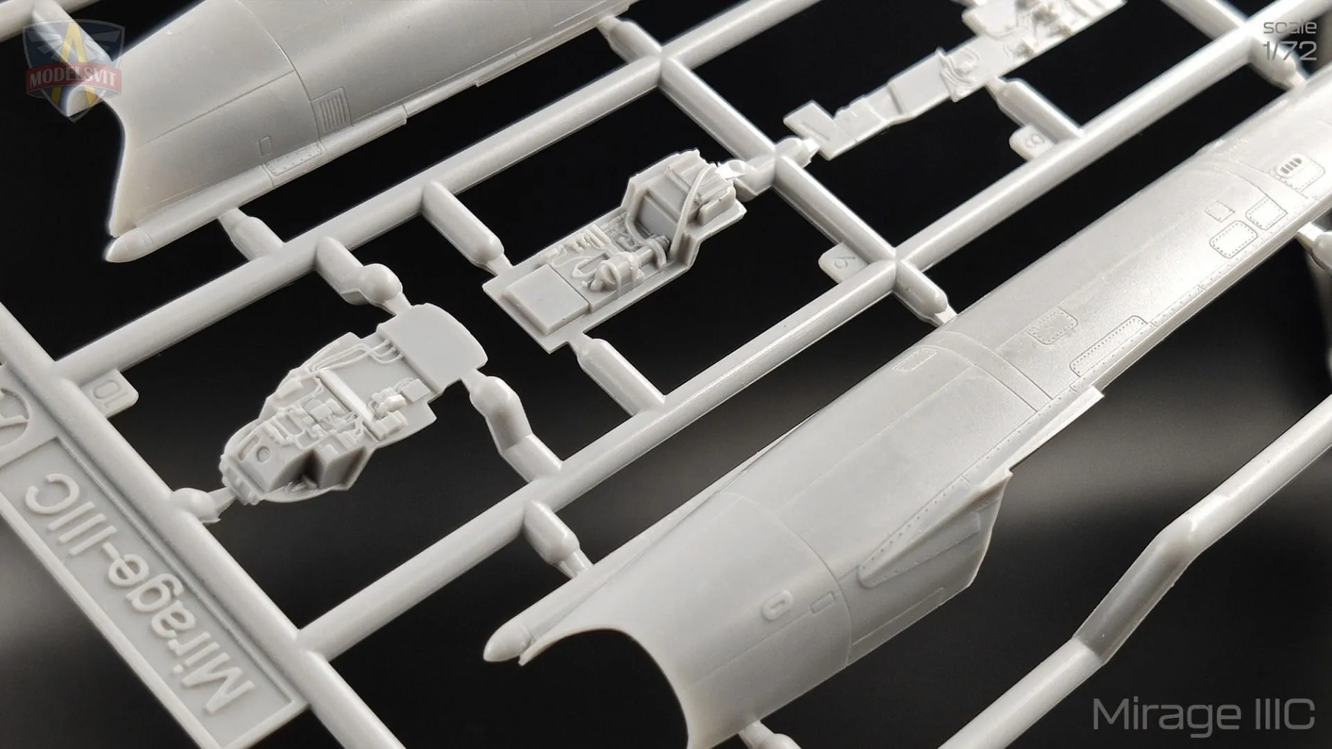 Academy Modelsvit 1/72 Dassault Mirage IIIC # 72061 6 Academy Modelsvit 1/72 Dassault Mirage IIIC # 72061 - Image 4