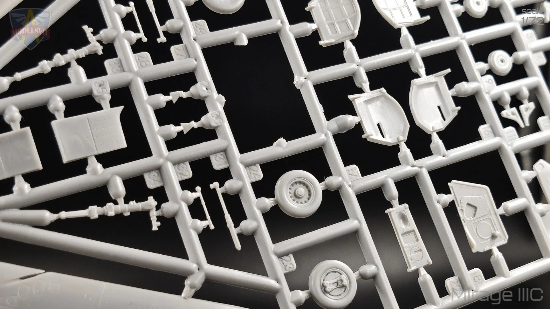 Academy Modelsvit 1/72 Dassault Mirage IIIC # 72061 11 Academy Modelsvit 1/72 Dassault Mirage IIIC # 72061 - Image 9