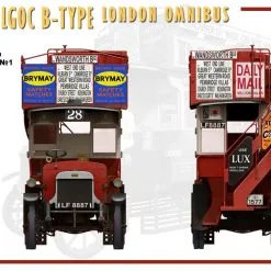 Miniart 1/35 LGOC B-Type London Omnibus # 38021 -Aircraft Kits Sales mt38021 9