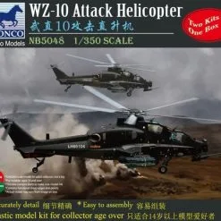 Bronco Models 1/350 WZ-10 Attack Helicopter # 5048