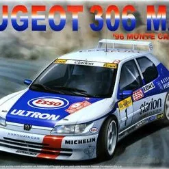 EModels Nunu 1/24 Peugeot 306 Maxi Rally Montecarlo 1996 # 24009