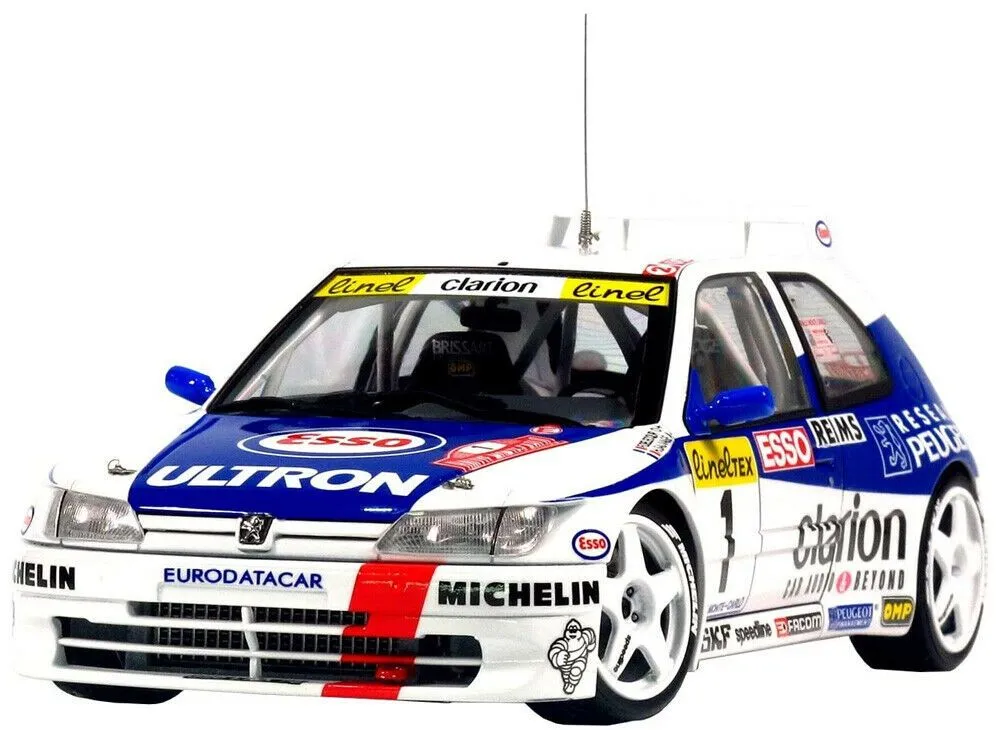 EModels Nunu 1/24 Peugeot 306 Maxi Rally Montecarlo 1996 # 24009 4 EModels Nunu 1/24 Peugeot 306 Maxi Rally Montecarlo 1996 # 24009 - Image 2